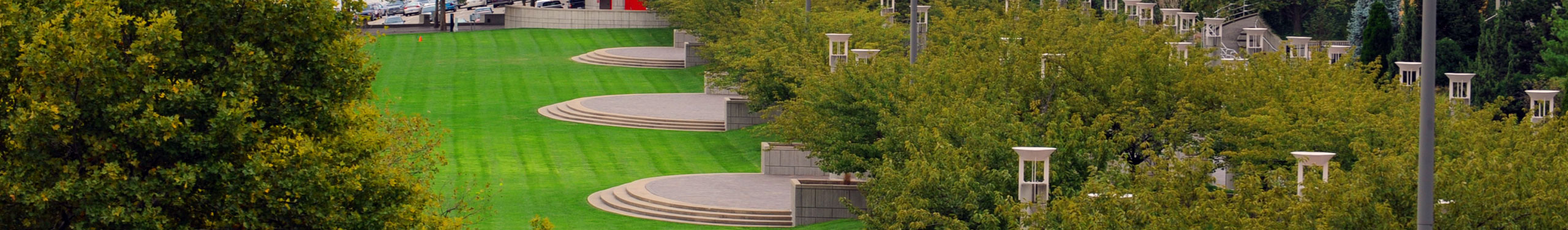 Commercial landscaping services at Sawyer Point Park and Yeatman's Cove