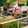 Patios, walls, natural stone, landscape design, decking, fireplaces, walkways, outdoor room, pavers, Unilock Stone