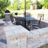 Patios, walls, natural stone, landscape design, decking, fireplaces, walkways, outdoor room, pavers, Unilock Stone