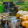 Ponds, Water Gardens, Fountains, Natural Waterfalls, Pondless Systems, Cascades, Streams